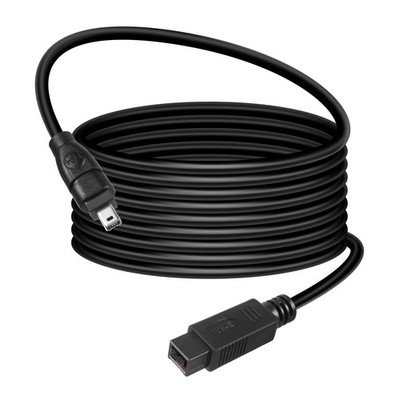 1,8 m Firewire 800 auf 400 Kabel, 9poliger IEEE 1394 Stecker auf 4poligen Ste...