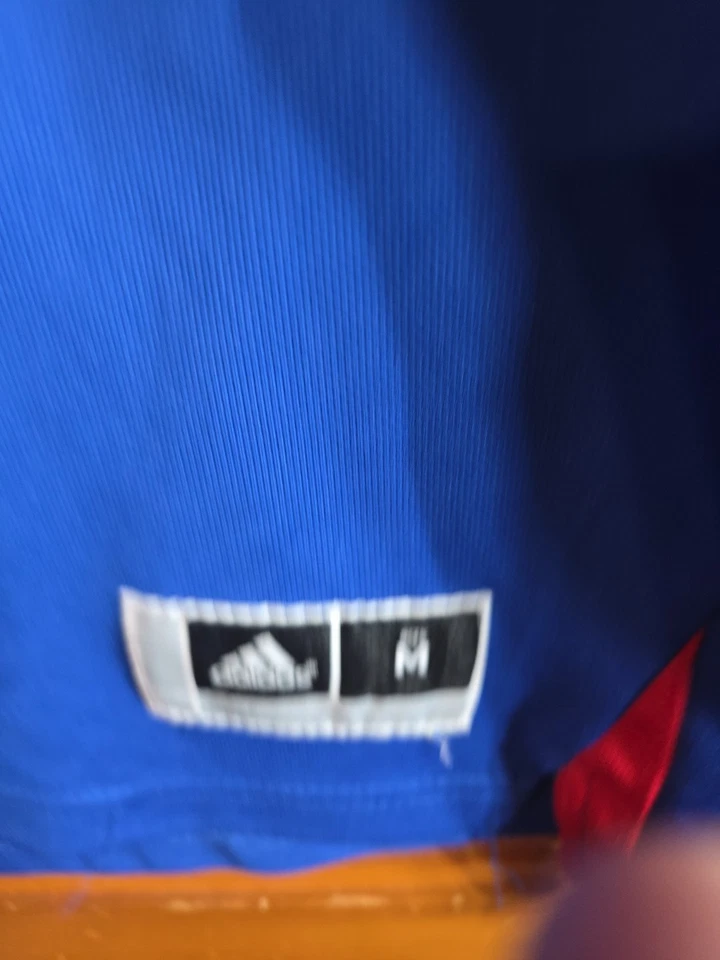 Camiseta de basquete Kansas Jayhawks #34 NCAA Adidas tamanho juvenil média M - Imagem 3 de 4