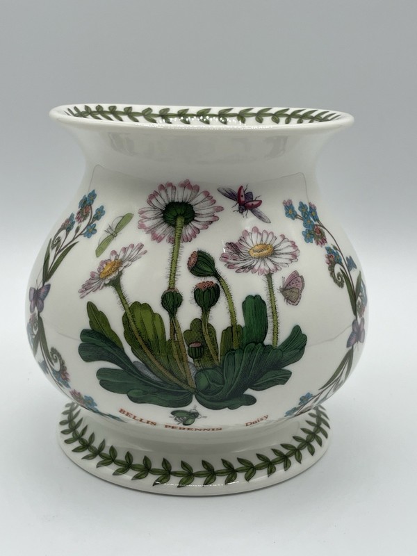 Portmeirion Botanic Garden Daisy Scented Oil Candle Wax Burner 5"