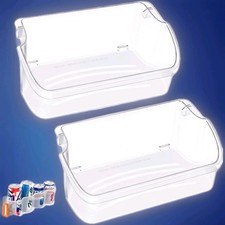 240324502 Clear 2 Pack Refrigerator Door Bin Shelves For LFSS2312TE0 LFSS2312TF0