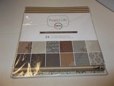 New Project Life Becky Higgins Cinnamon Edition 24 12x12" Double Sided Papers