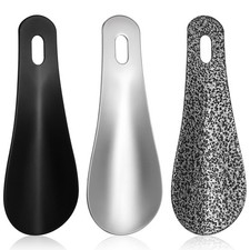 3 Pack Metal Shoe Loops Small, 10cm Mini Shoehorn, Short Travel Shoehorn...
