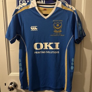 Maillot Portsmouth 2007/2008 Kanu 27 Domicile - Canterbury - Taille L - Occasion