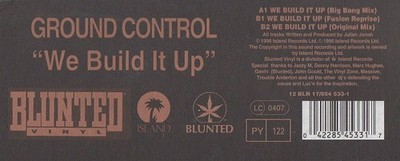 Ground Control - We Build It Up (12'')