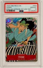 2024 One Piece Usopp OP01-004 1st Anniversary PSA 10 Gem Mint English