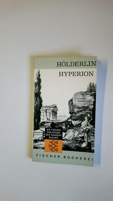72230 Friedrich Hölderlin HYPERION oder Der Eremit in Griechenland