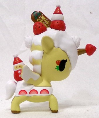 tokidoki toki doki Unicorno Holiday Series 4 Fruitcake Loose Vinyl Figure