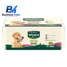 WINALOT Classics Mixed in Jelly Turkey & Lamb Wet Dog Food 400 g (Pack of 12) 3.12 per kilo