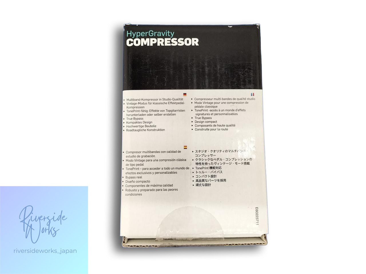 TC ELECTRONIC HYPER GRAVITY Compressor Effects Pedal Used JP