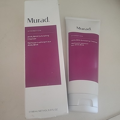 Murad Hydration AHA/BHA Exfoliating Cleanser -  5.0oz  -  New / Sealed