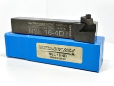 ULTRA-DEX NSL 16-4D | Indexable Tool Holder | 1" Shank | New 1pc