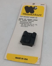 Weaver Mount Top Mount Base 42 Remington Mossberg (bn)
