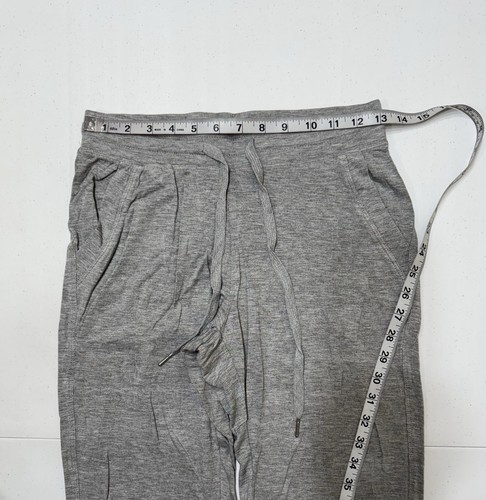 Pantalone donna Lildy grigio vita media leggero elasticizzato comodo morbido lounge S/M - Foto 10 di 16