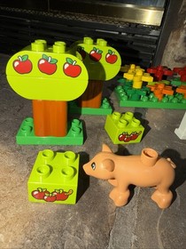 Lego DUPLO 10615 My First Tractor 100% Retired PLUS MORE CUSTOM FARM - 50Pcs.