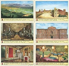 Lavazza Series No. 200 Centenary of the Unity of Italy I YEAR 1961 Chrome Figures