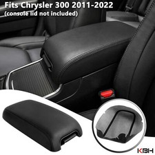 Fits Chrysler 300 2011-2022 Center Console Lid Arm Rest Replacement Cover Black