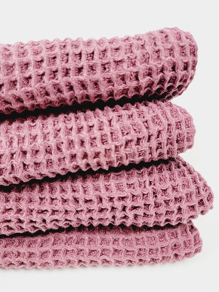 Premium Waffle Turkish Towel,Absorbent Bath Towel 100% cotton unisex throw,towel - Image 3 of 4