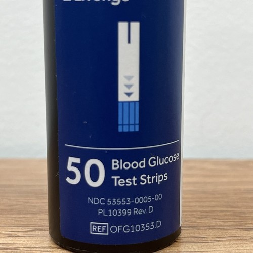 Livongo 50 Blood Glucose Test Strips Exp 04/10/2025 NEW Factory Sealed
