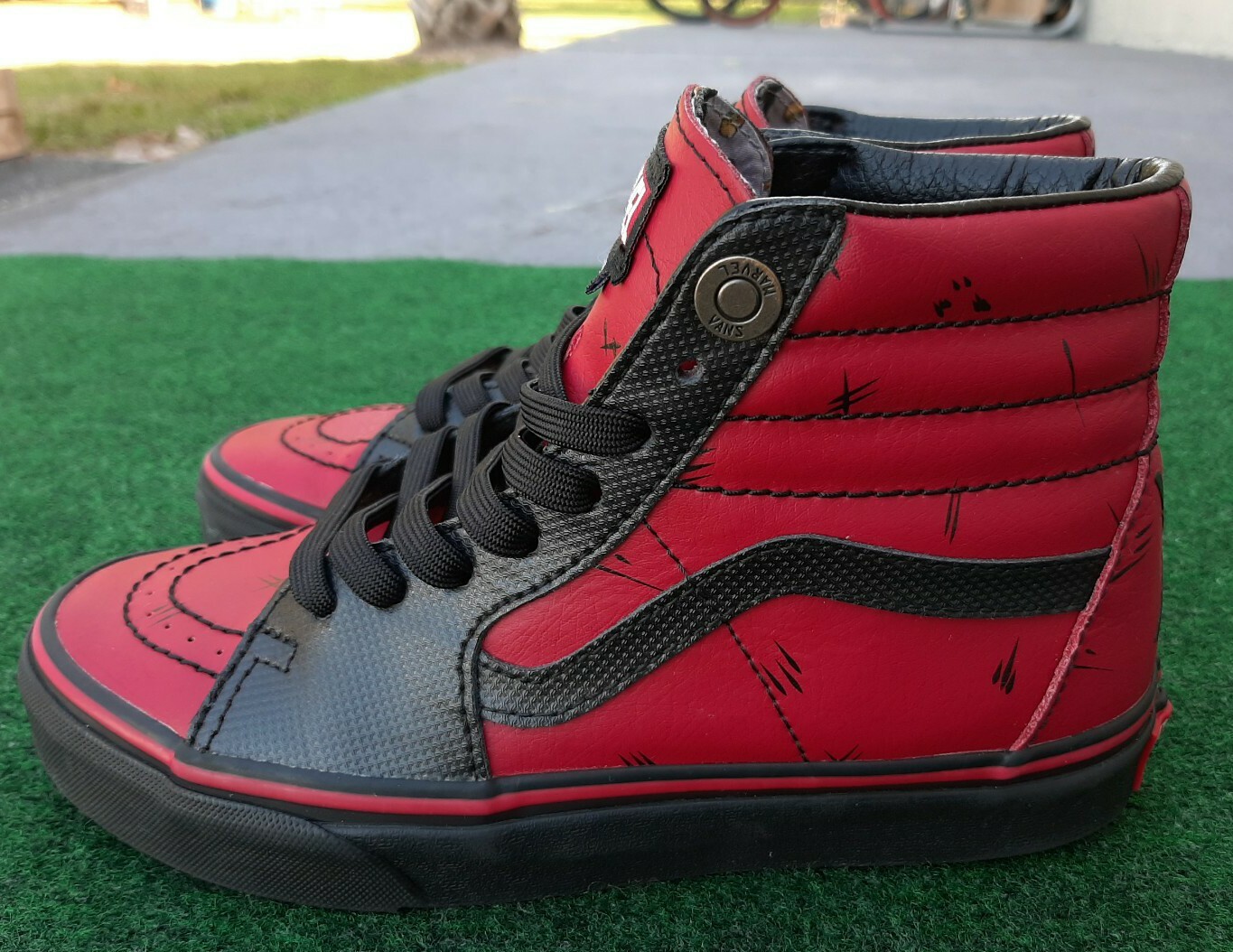 vans deadpool high tops