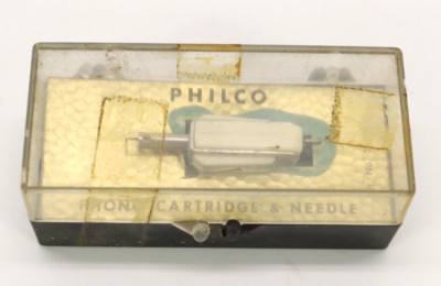 Vintage NOS Philco Phono Cartridge & Needle 400 222
