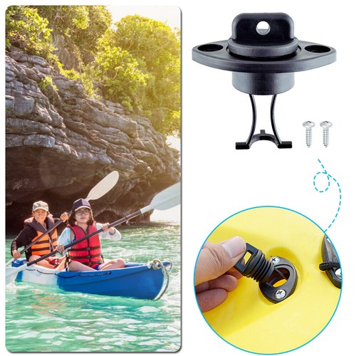 Stainless Steel Dinghy Canoe Boat Oval Drain Plug Marine Hardware Accessories - Picture 6 of 12