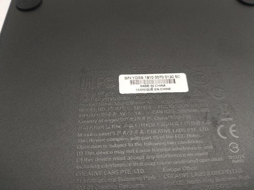 Creative Sound Blaster X3 Digital Audio Converter USB DAC 7.1 Surround Sound - Picture 5 of 7