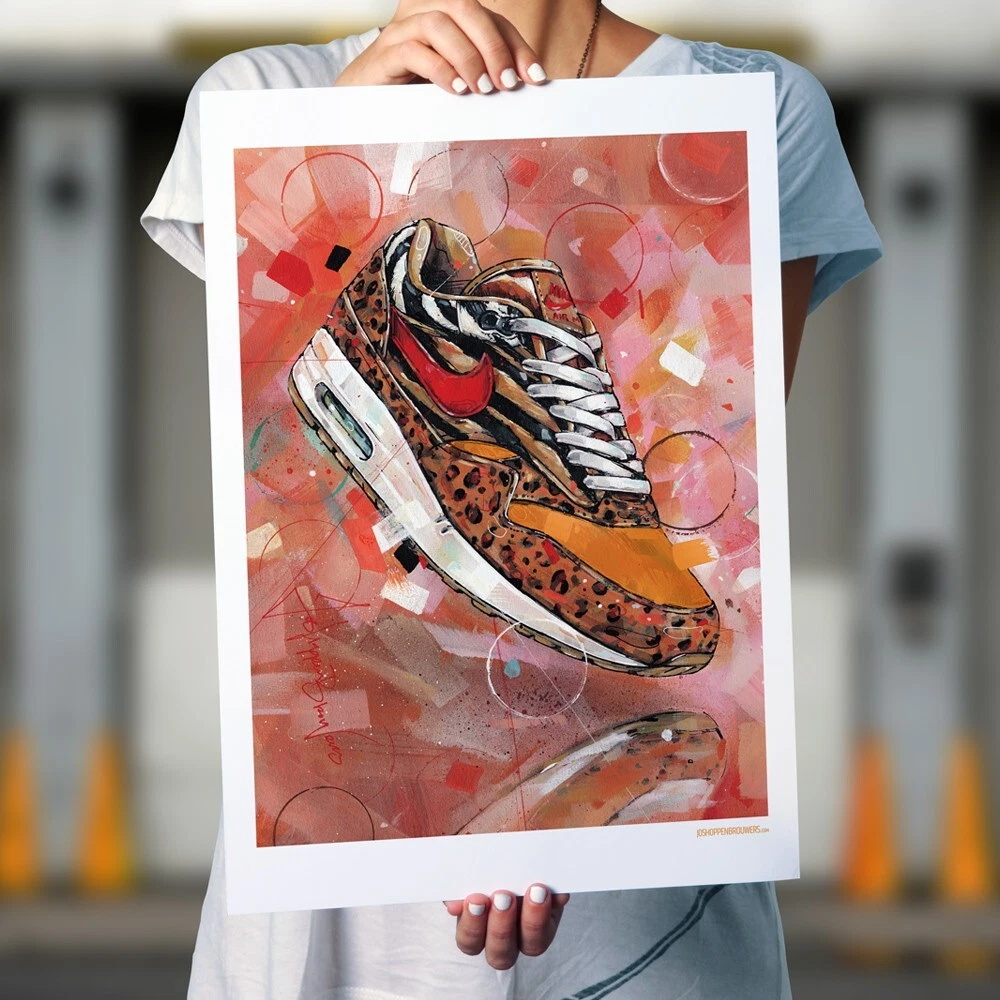 Nike air max 1 Animal Pack Friends Family poster 50x70cm