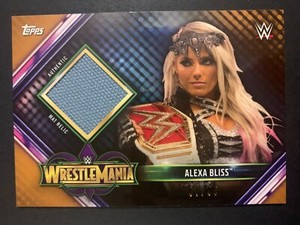 Alexa Bliss Card Relic for sale | eBay