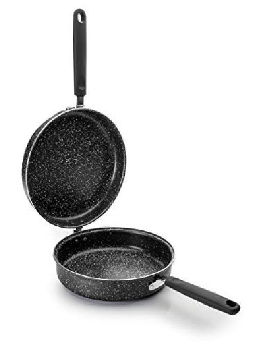 IBILI Padella per Omelette Natura Alluminio, Alluminio, Nero, 20 cm