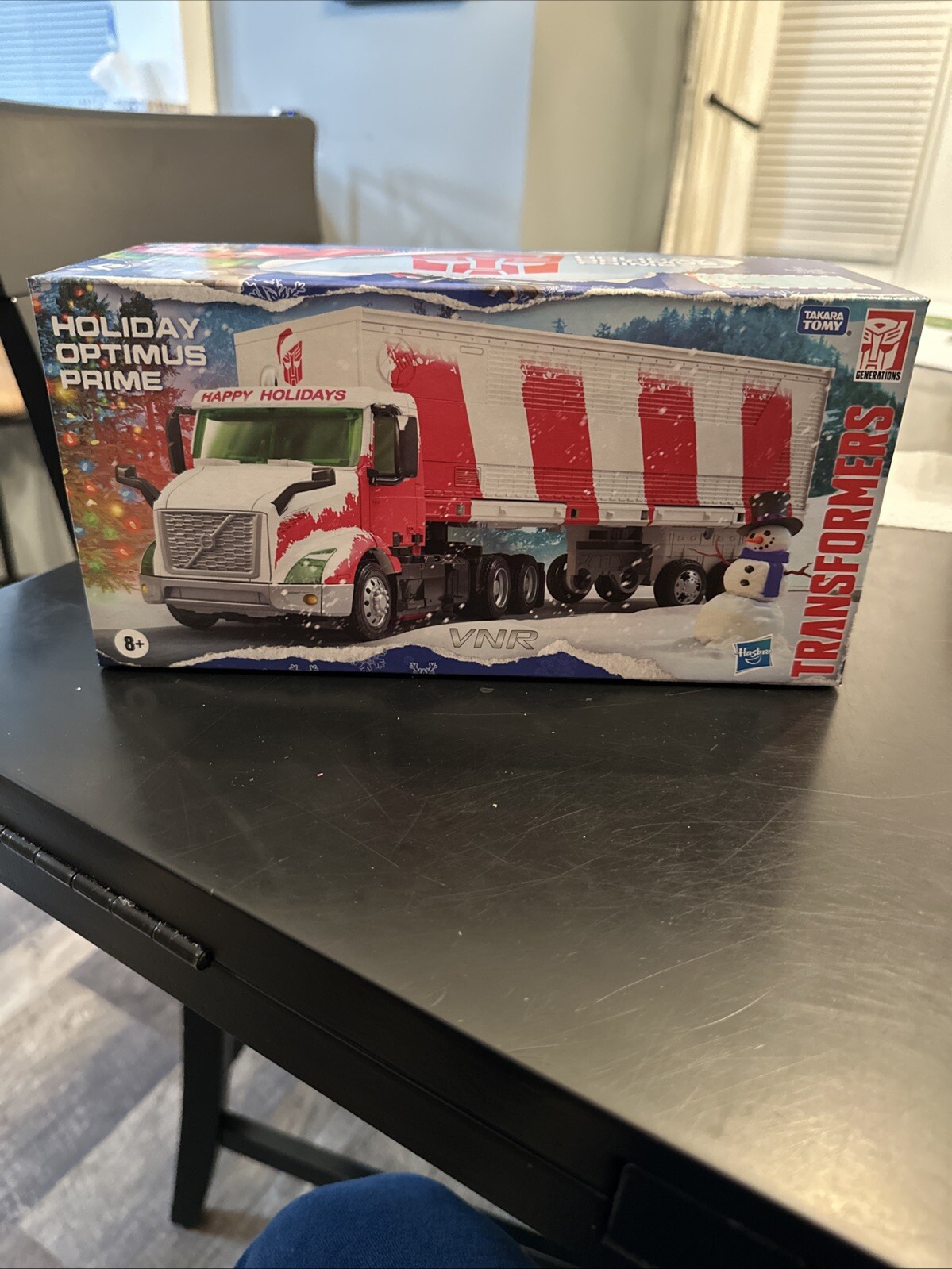 Hasbro Transformers Holiday Optimus Prime Action Figure - F8055 New Sealed
