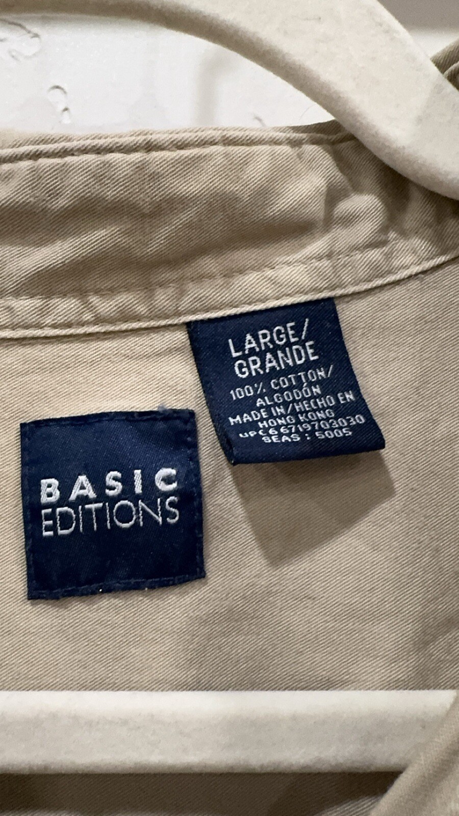 Long Sleeve Button Western Basic Editions Size La… - image 4