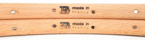 P. DE JANTES EN BOIS JCB A BOYAU 700 - 36 TROUS SUPER CHAMPION COMPÉTITION NEUVE - Photo 5 sur 7