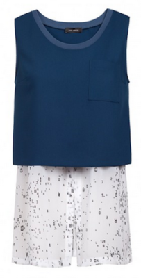 Top Loose Cop Copine Hiver 2017-2018 - Modèle WASI Imprimé Taille 40 Neuf étiqueté