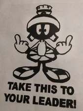 marvin the martian Decal