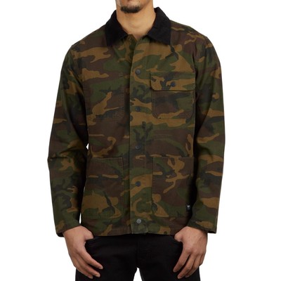 vans camo coat