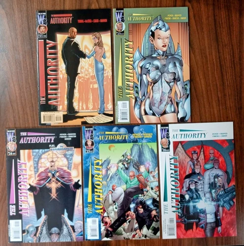 The Authority (Vol 1 1999) 23, 24, 25, 26 "Transfer of Power" (New Authority) 21