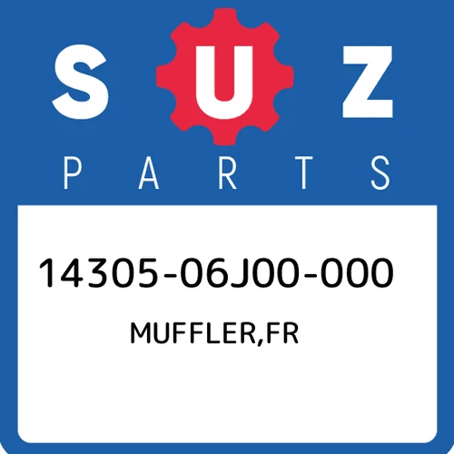 MUFFLER, FRONT