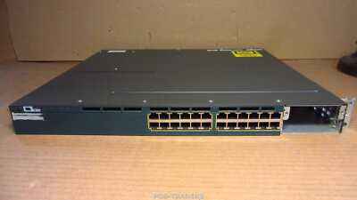 Cisco WS-C3560X-24T-S V01 Gigabit Switch 24-Port IP Base INCL C3KX-PWR-350WAC
