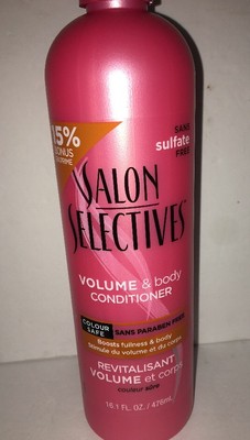 Salon Selectives Volume & Body Conditioner-Larger Size 16.1 OZ-SHIPS N 24 HOURS