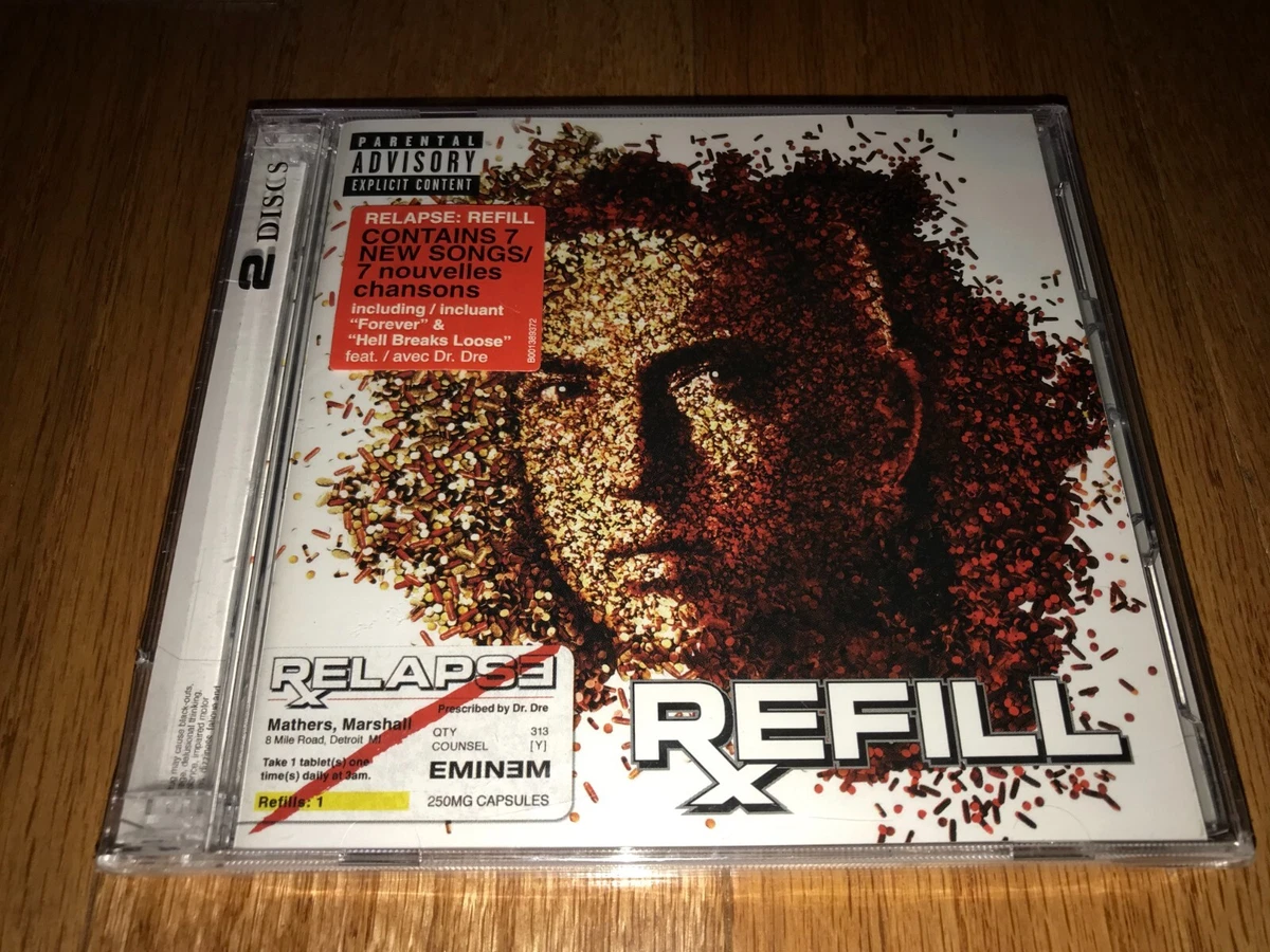 EMINEM "Relapse Refill" NEW FACTORY SEALED CD Compact Disc With.