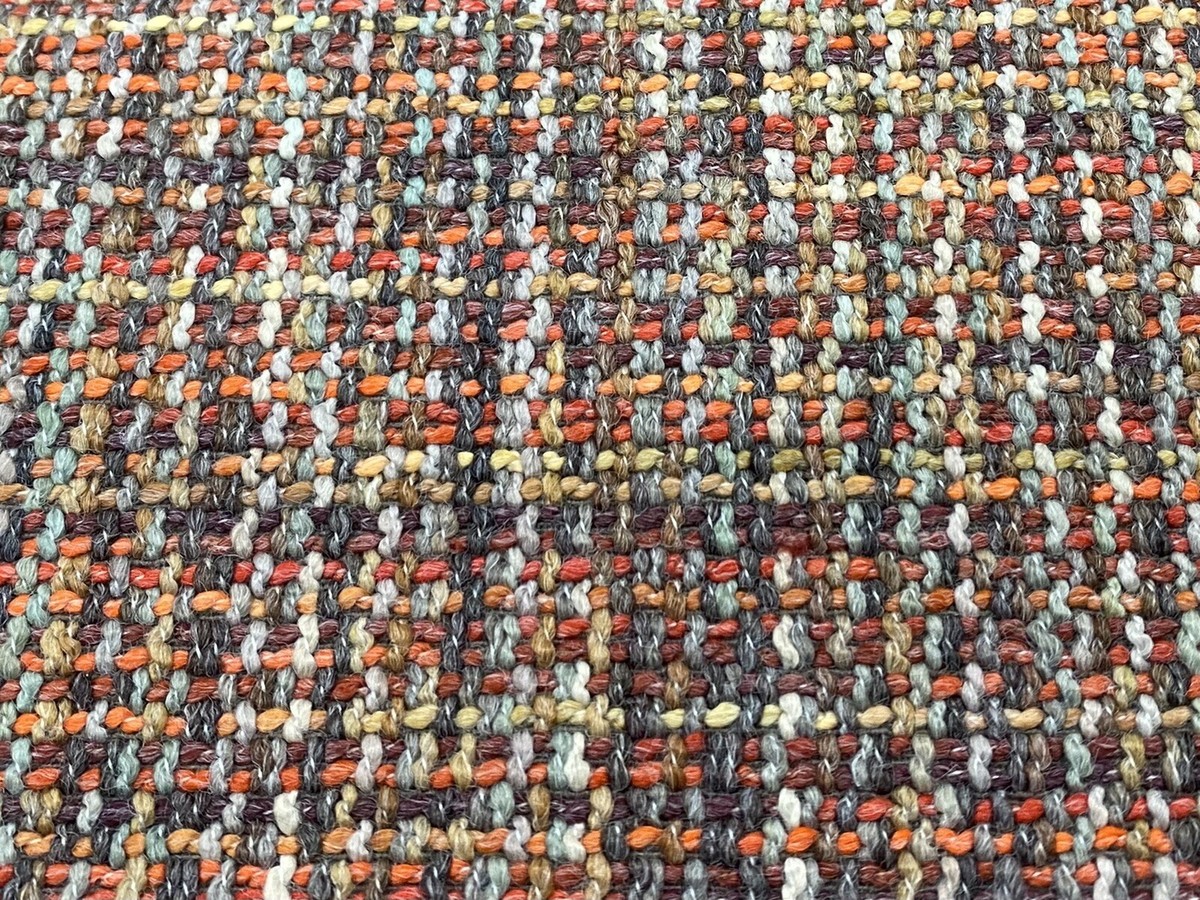 Clarence House Textured Woven Tweed Fabric- Alessia / Cider Clarence House Textured Woven Tweed Fabric- Alessia / Cider