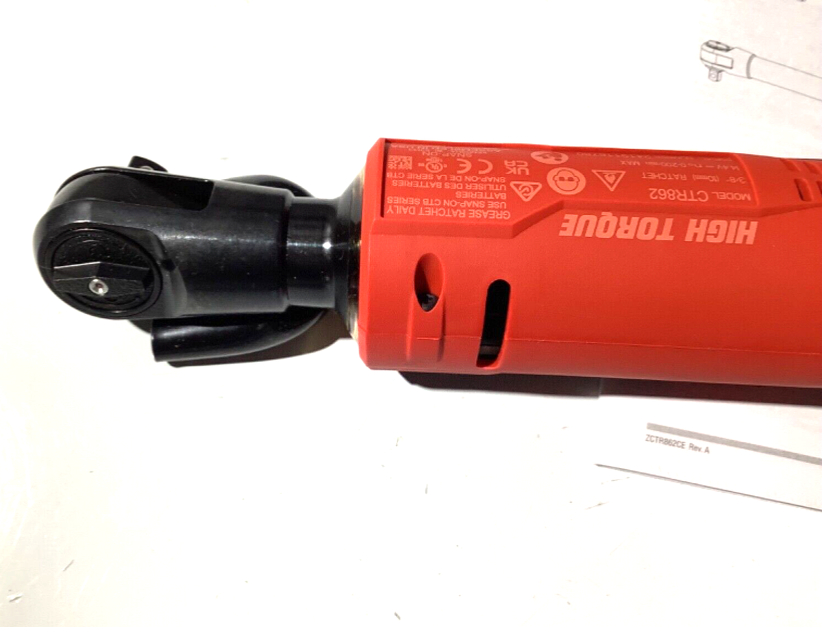 NEW Snap-on™ Lithium Ion CTR862DB 14.4V 3/8