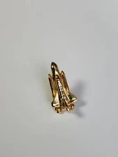 Space Shuttle Lapel Pin NASA Gold Color