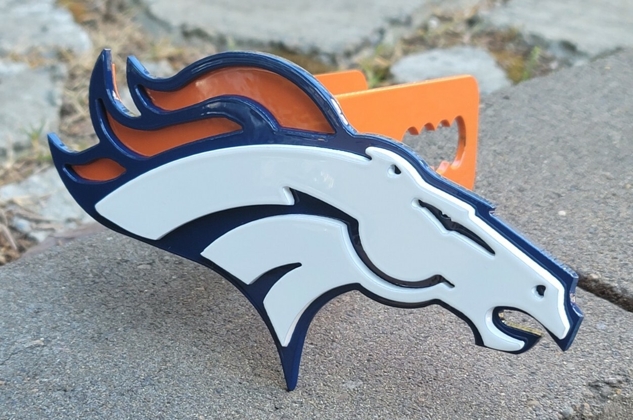 Denver Broncos Custom Hitch Cover eBay