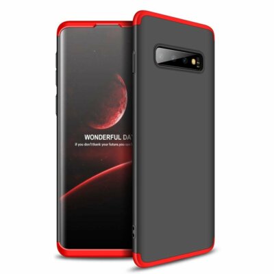 Samsung S10 Schutzhülle Carbon Glitzer Armor 360° Soft Slim Ultra Clear Case