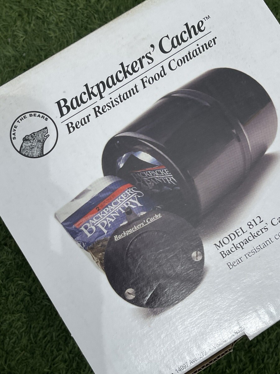 Backpacker's Cache 812 Bear Proof Container for sale online
