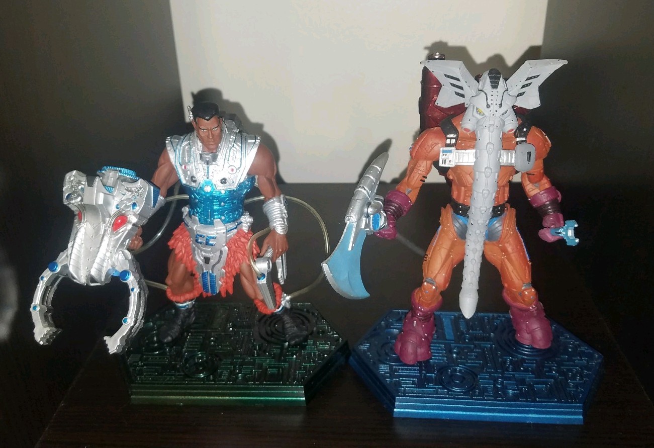 Motu Motu Motu He Man Neca Four Horseman Mini Statue Clamp - 