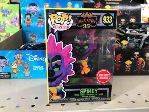 Funko Pop! Killer Klowns Clowns Spikey #933 Gamestop Blacklight Exclusive