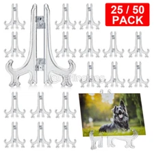 25/50 Pack Card Stand Trading Card Stands Baseball Display Stand Holder 3" USA