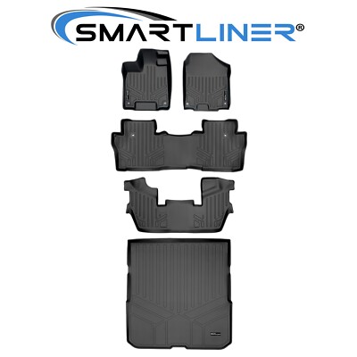 SMARTLINER Floor Mats Cargo Liner 2016-2021 Honda Pilot 7 Passenger (Elite Only)